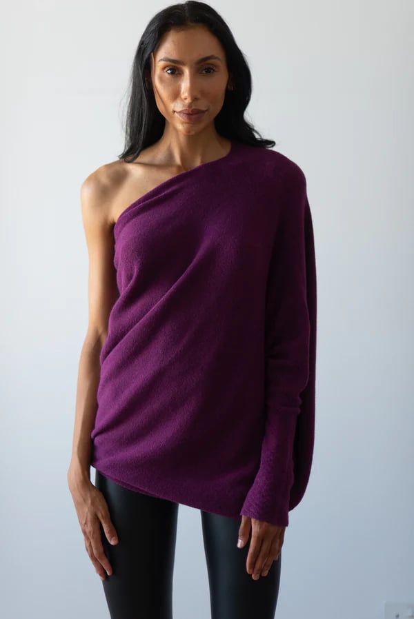 Asymmetric Draped Jumper (Buy 2 Free Shipping)-unitmotor™