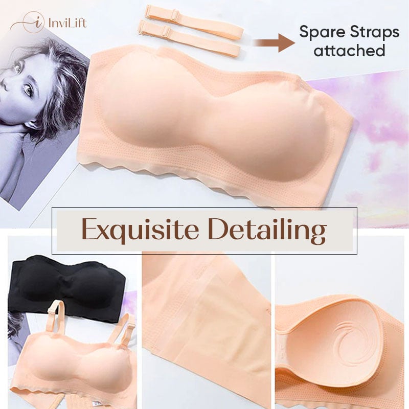 šMother's Day Promotion 49% OFF-Plus size Sexy Strapless Invisible Push Up Bra-unitmotorā¢