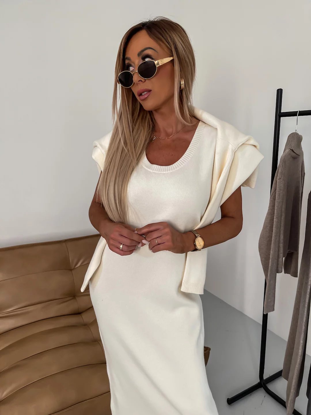 🔥Buy 2 Free Shipping🔥Dress and Turtle Neck Sweater Set-unitmotor™