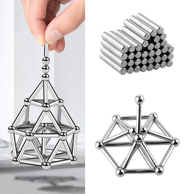 Shop Now - 50% Off! 🔥DIY Magnetic Balls and Rod Set-unitmotor™