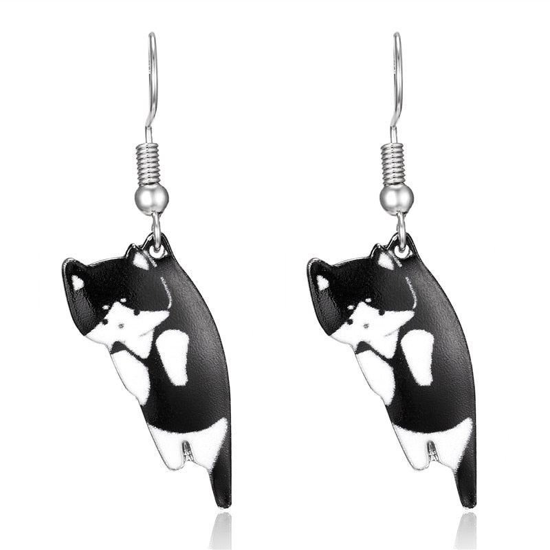 2023 New Funny Small Black Cat Earring for Women Girl Fashion Cute Animal Earrings Fashion Party Jewelry Gifts Wholesale-unitmotor™