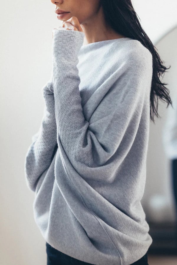 Asymmetric Draped Jumper (Buy 2 Free Shipping)-unitmotor™