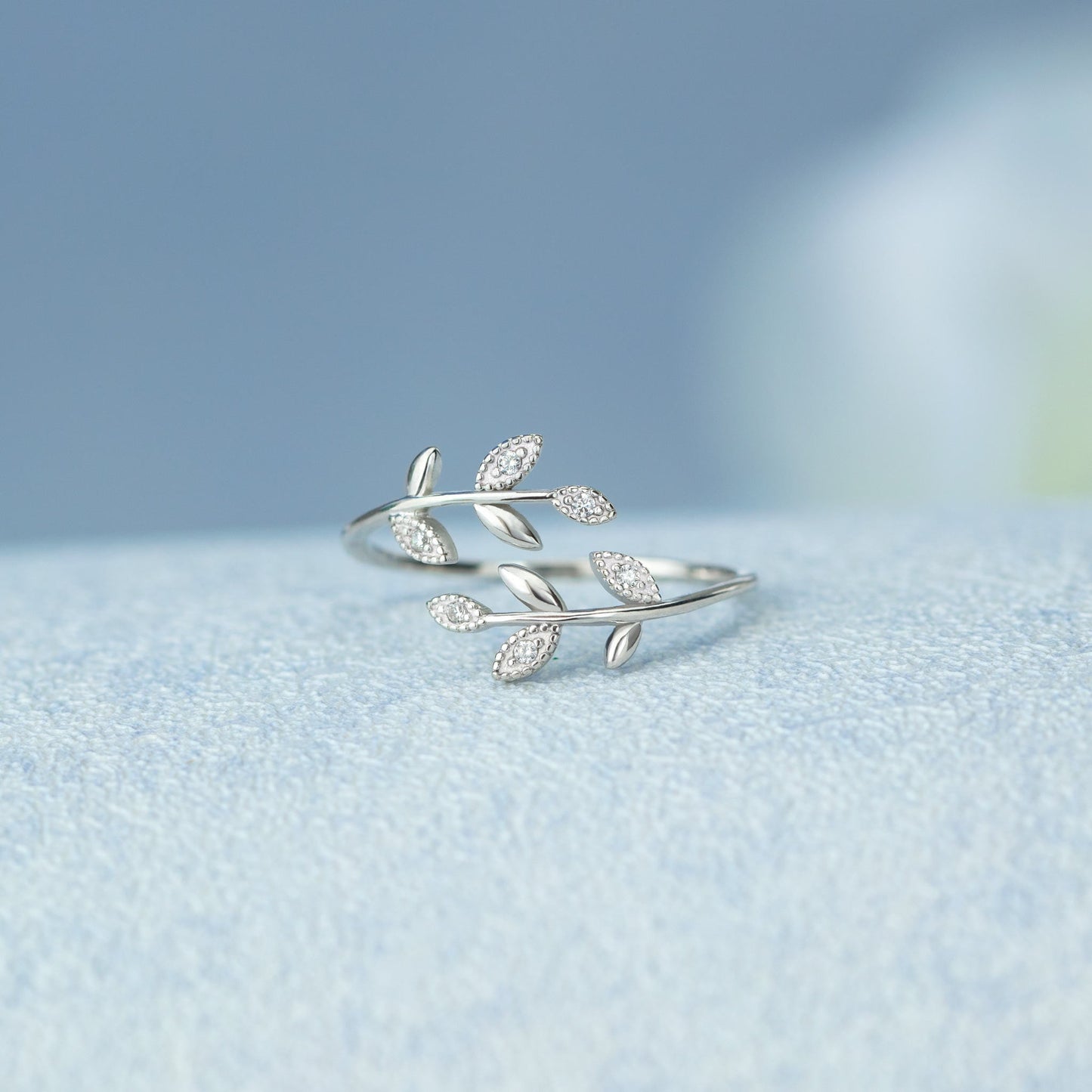 Leaf Ring Silver / Gold-unitmotor™