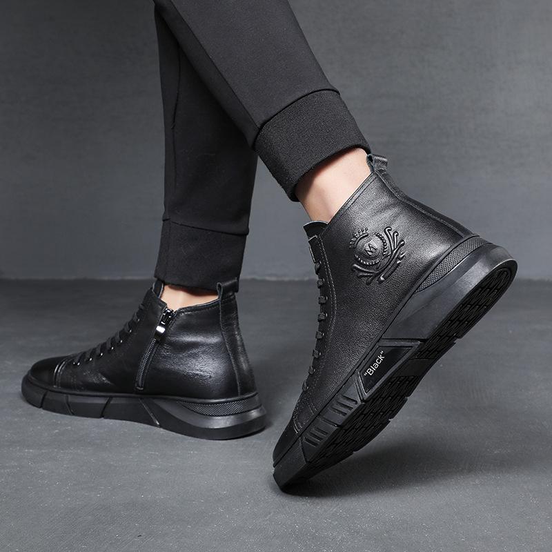 2023 autumn new Italian handmade leather boots-unitmotor™