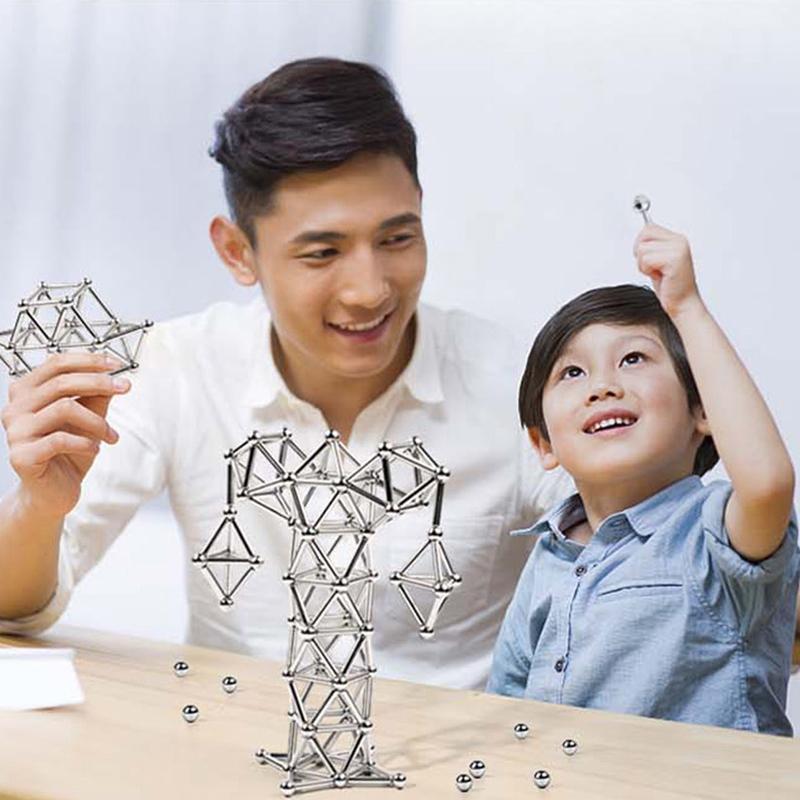 Shop Now - 50% Off! 🔥DIY Magnetic Balls and Rod Set-unitmotor™