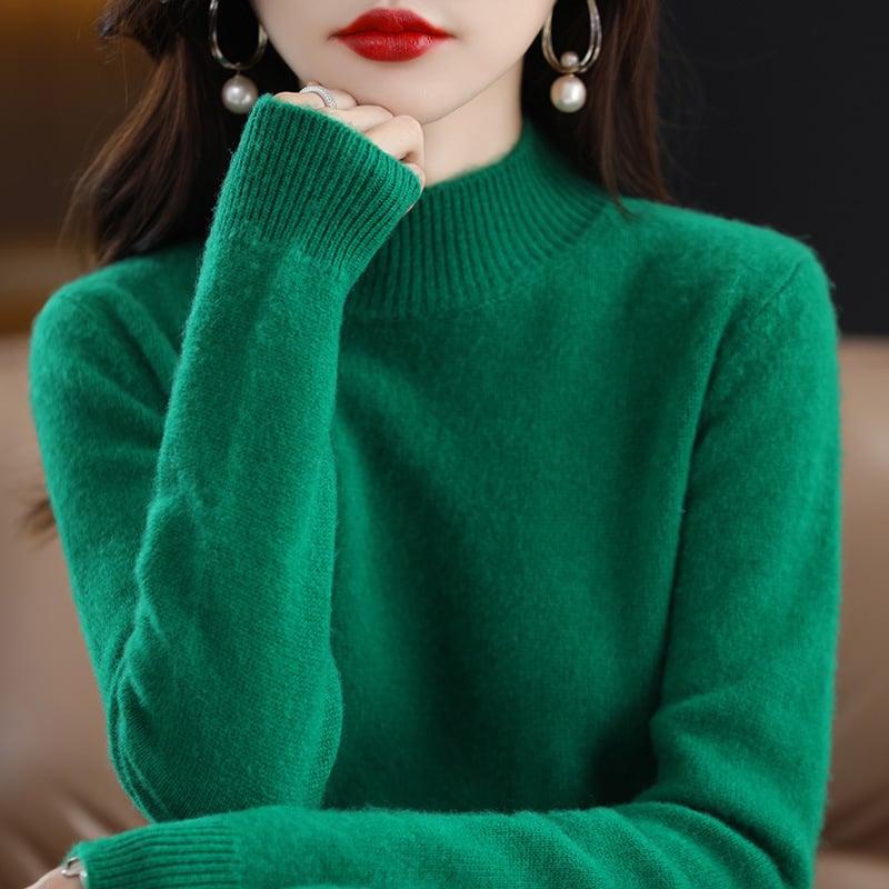 (New In)Women High Neck sweater-Your winter closet essentials-unitmotor™