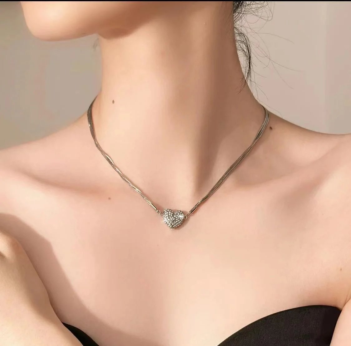 🔥Magnetic Love Patchwork Necklace-unitmotor™