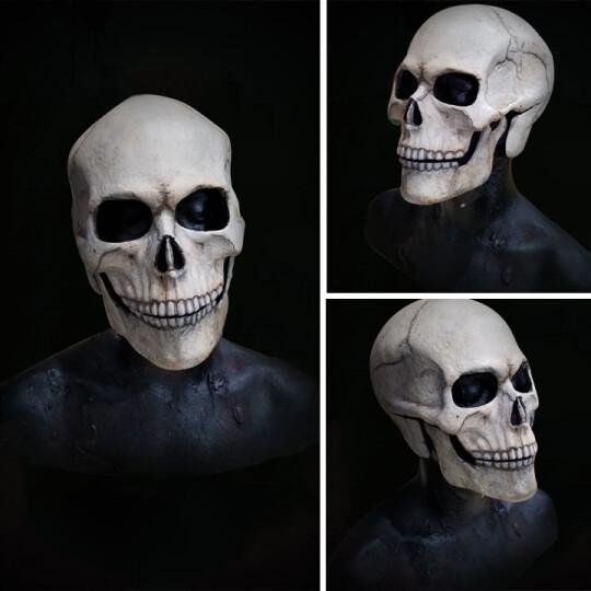 Full Head Skull Mask (helmet with movable jaw)-unitmotor™