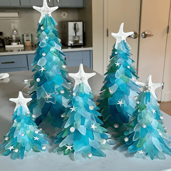 🔥Clearance Sale - 49% OFF 🎄2023 Sea Glass Christmas Tree-unitmotor™