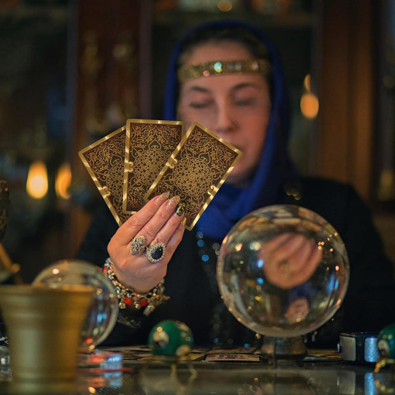 Explore the Mystical World of Tarot Gold Foil Tarot-unitmotor™
