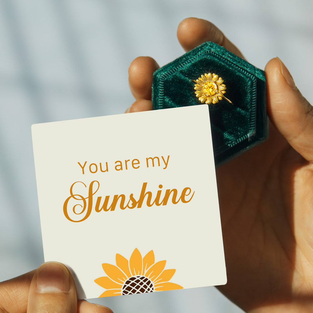 Sunflower Ring Gold / Silver-unitmotor™
