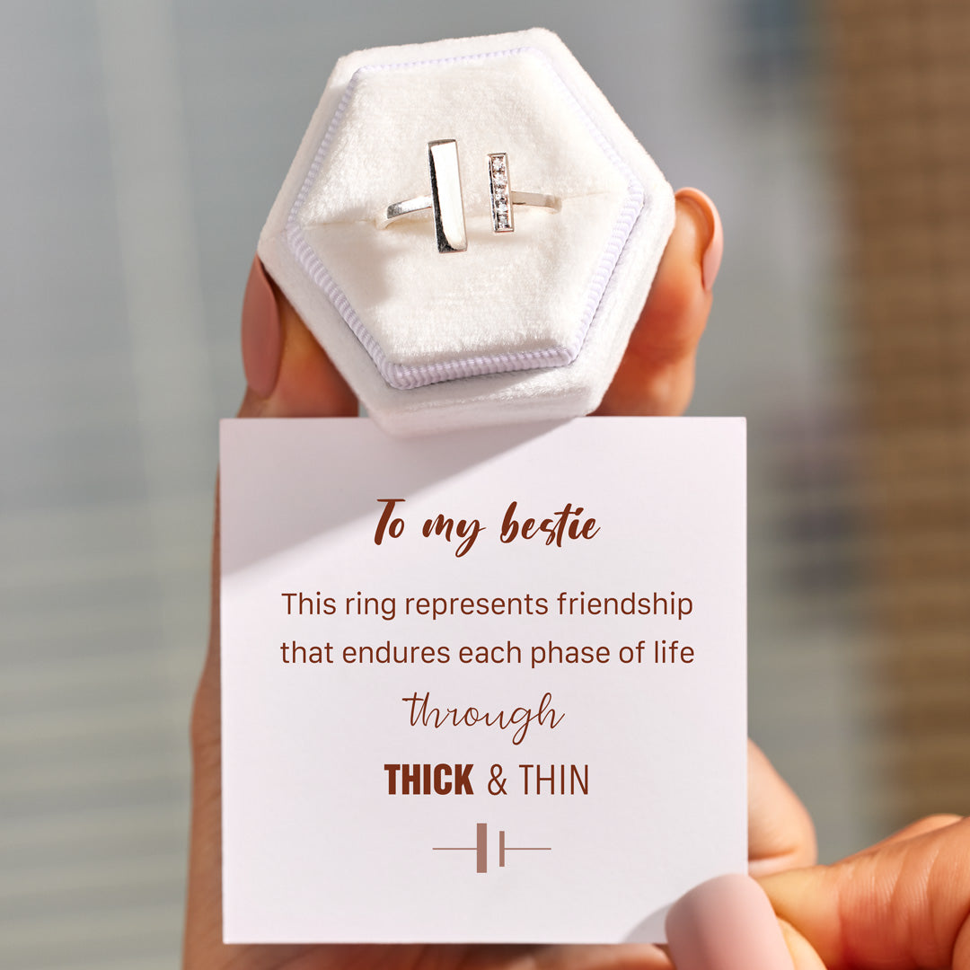 Besties Through Thick And Thin Ring-unitmotor™