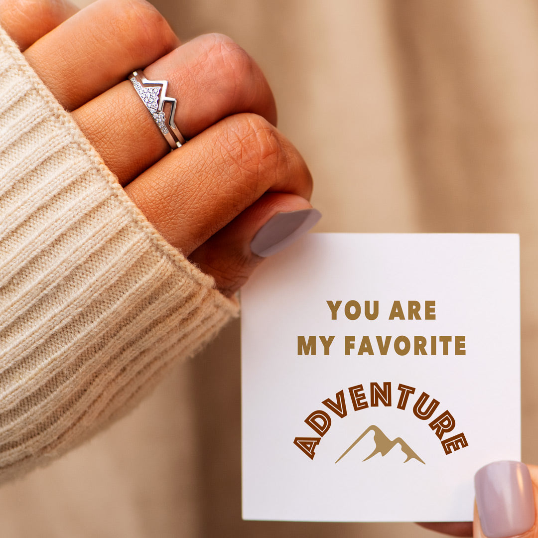 You Are My Favorite Adventure Mountain Ring-unitmotor™