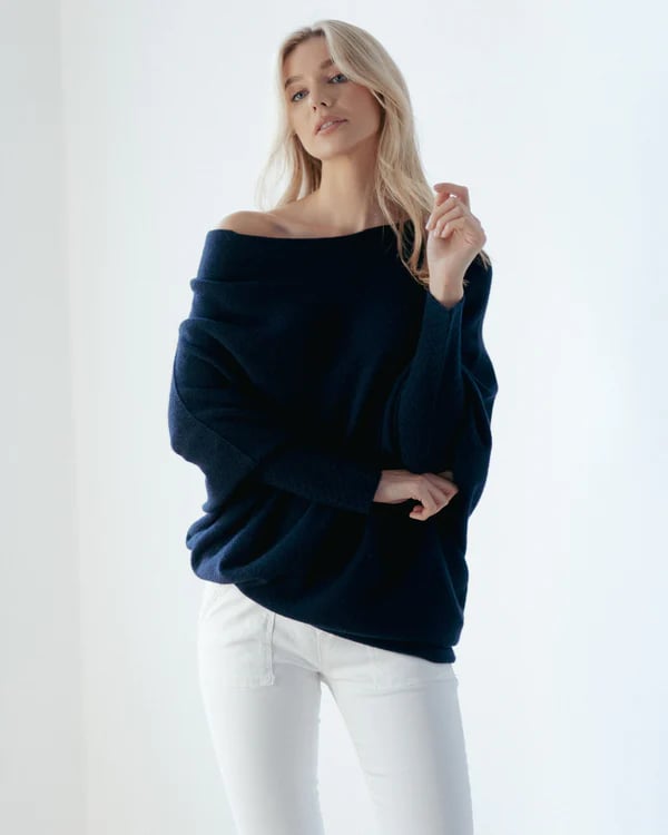 Asymmetric Draped Jumper (Buy 2 Free Shipping)-unitmotor™