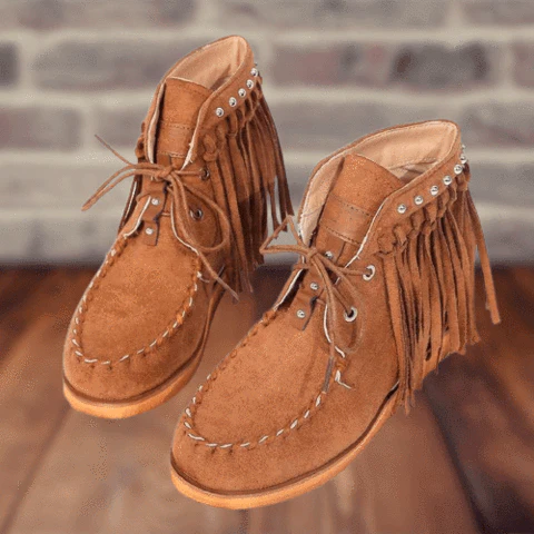 New Retro Women's Suede Ankle Boots-unitmotor™