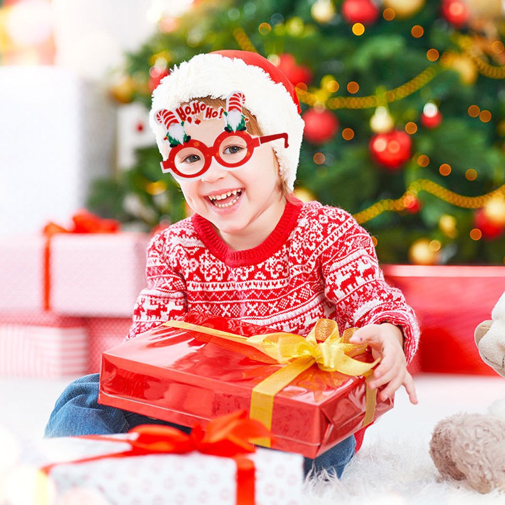 ✨Glittering Christmas Glasses Frames-unitmotor™