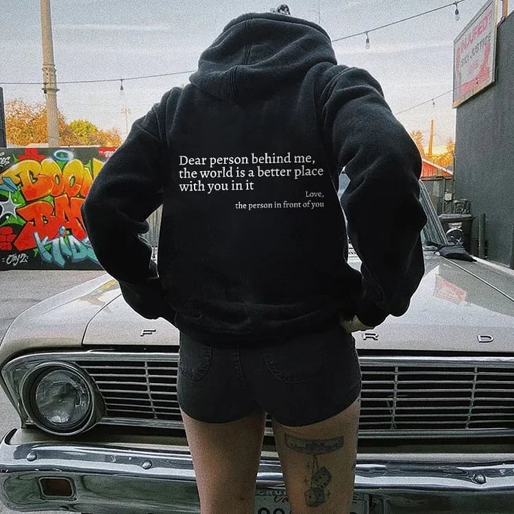 unitmotor™-'Dear Person Behind Me' Sweatshirt