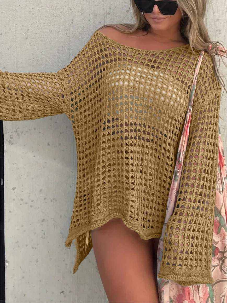 WOMEN'S CROCHET HOLLOW OUT COVER UP (BUY 2 FREE SHIPPING)-unitmotor™