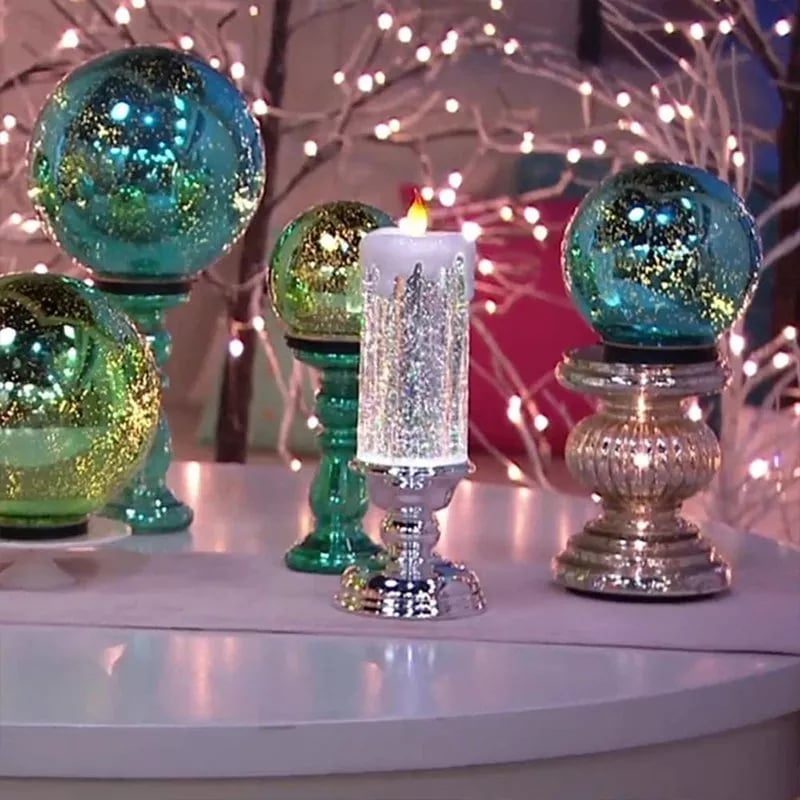 LED Christmas Candles With Pedestal-unitmotor™