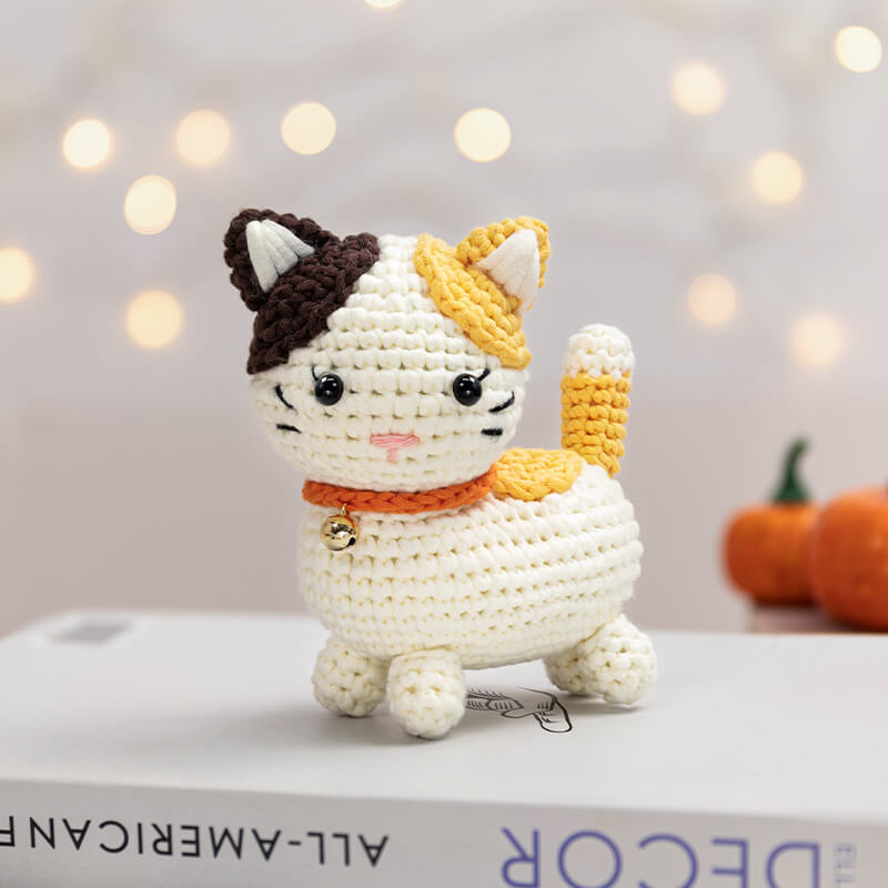 Halloween Crochet Kit For Beginners with Easy Peasy Yarn-unitmotor™