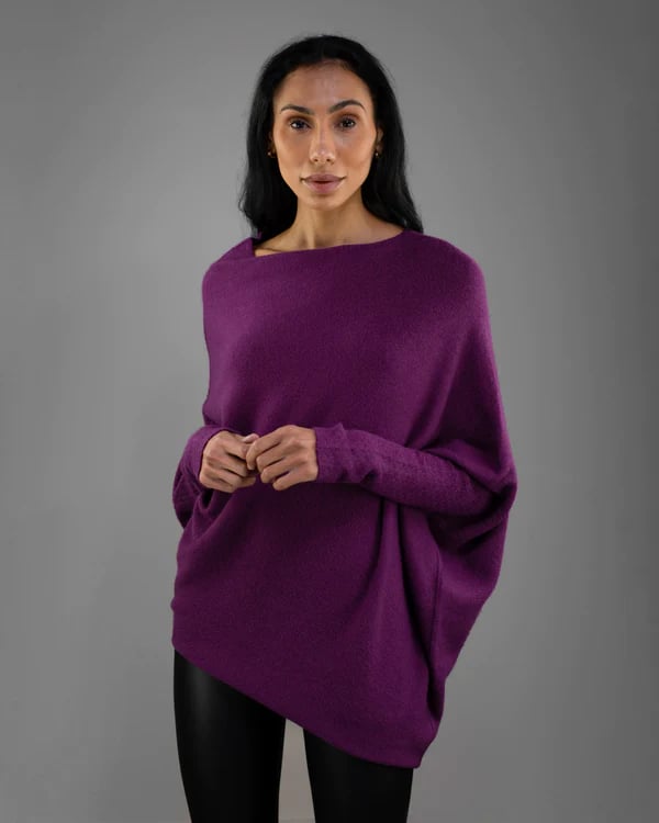 Asymmetric Draped Jumper (Buy 2 Free Shipping)-unitmotor™