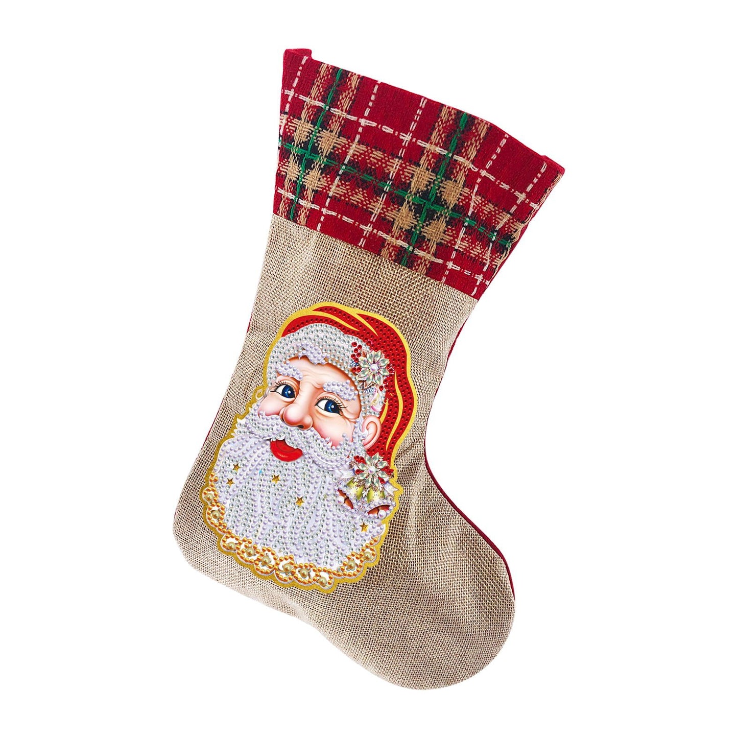 unitmotor™-(🎁🔥HOT SALE - 49% OFF) 5D Diamond Painting Xmas Rhinestone Sock Embroidery Mosaic Gift Bag