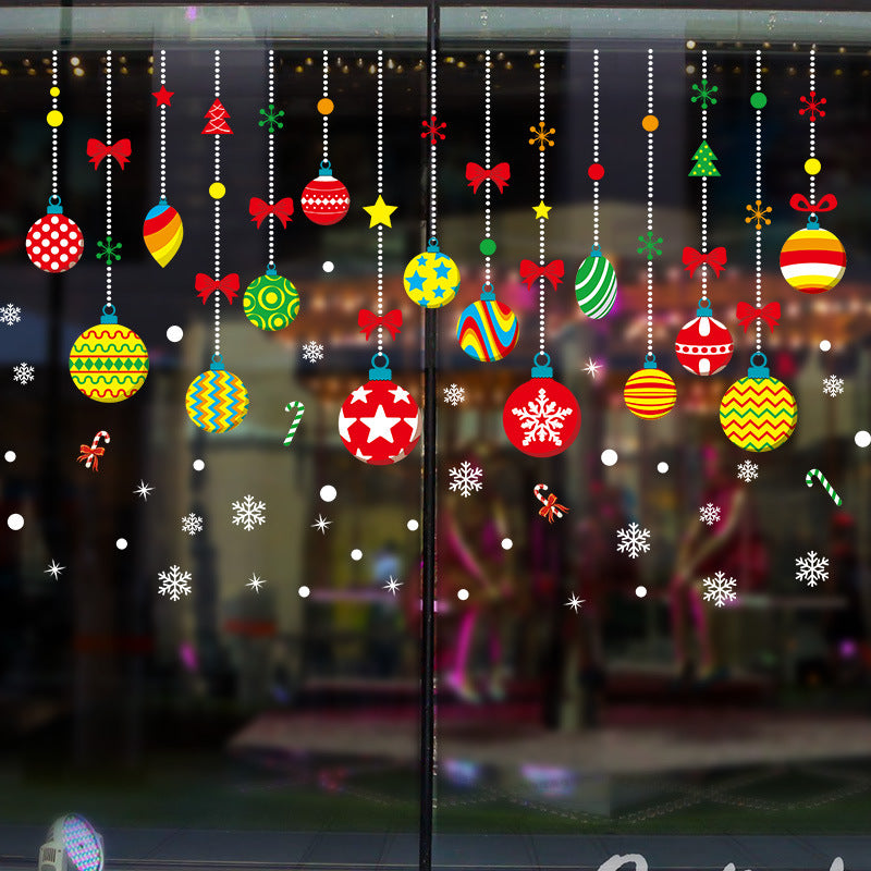 unitmotor™-Christmas Stickers Decor Glue-free Electrostatic Stickers