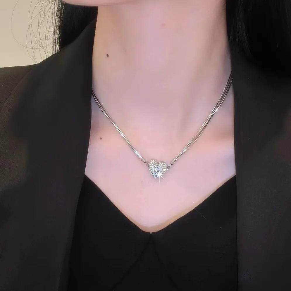 🔥Magnetic Love Patchwork Necklace-unitmotor™