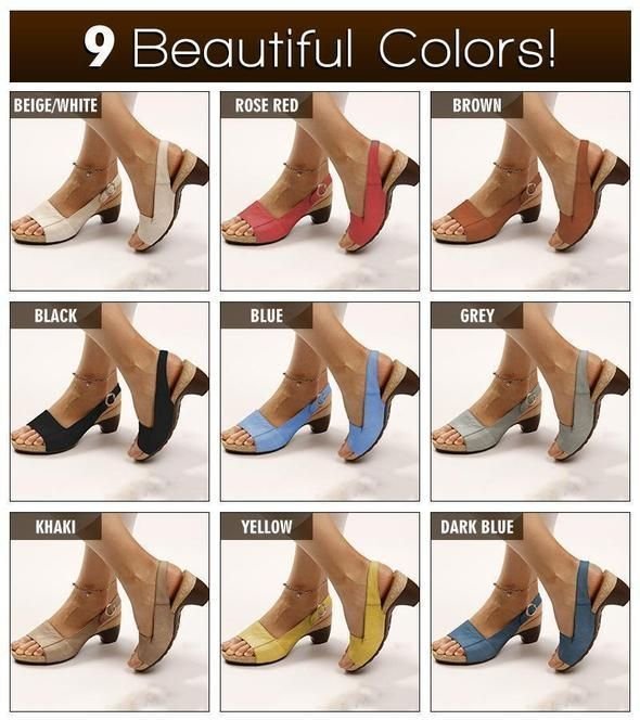 Comfortable Elegant Low Chunky Heel Shoes-unitmotor™