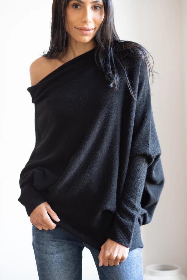 Asymmetric Draped Jumper (Buy 2 Free Shipping)-unitmotor™
