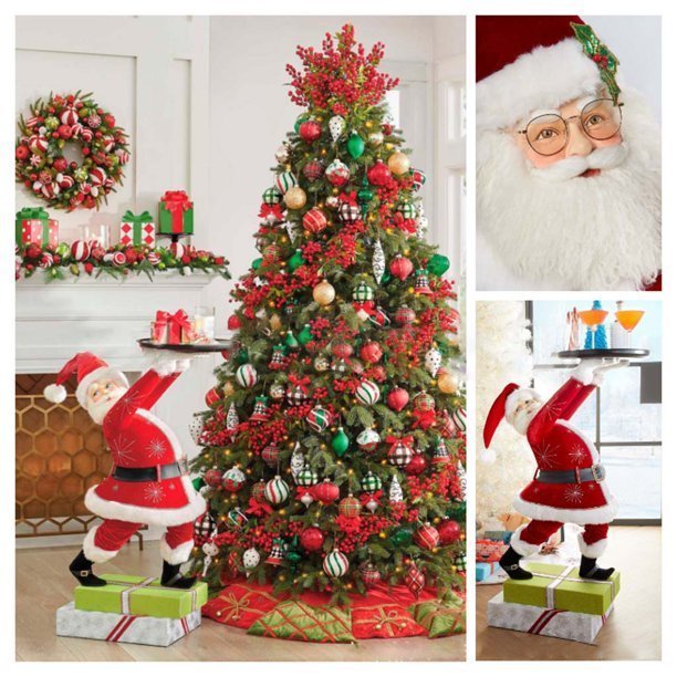 š
Santa Holdings Tray Figurine-unitmotorā¢