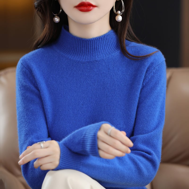 (New In)Women High Neck sweater-Your winter closet essentials-unitmotor™