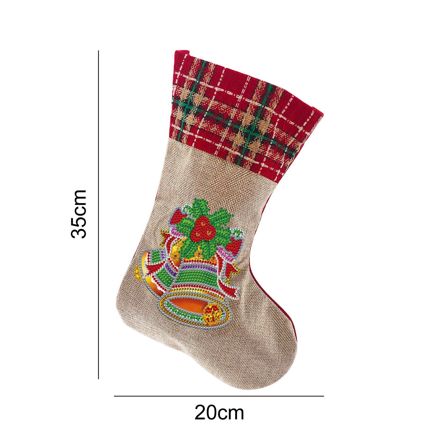 unitmotor™-(🎁🔥HOT SALE - 49% OFF) 5D Diamond Painting Xmas Rhinestone Sock Embroidery Mosaic Gift Bag