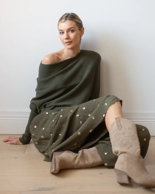 Asymmetric Draped Jumper (Buy 2 Free Shipping)-unitmotor™