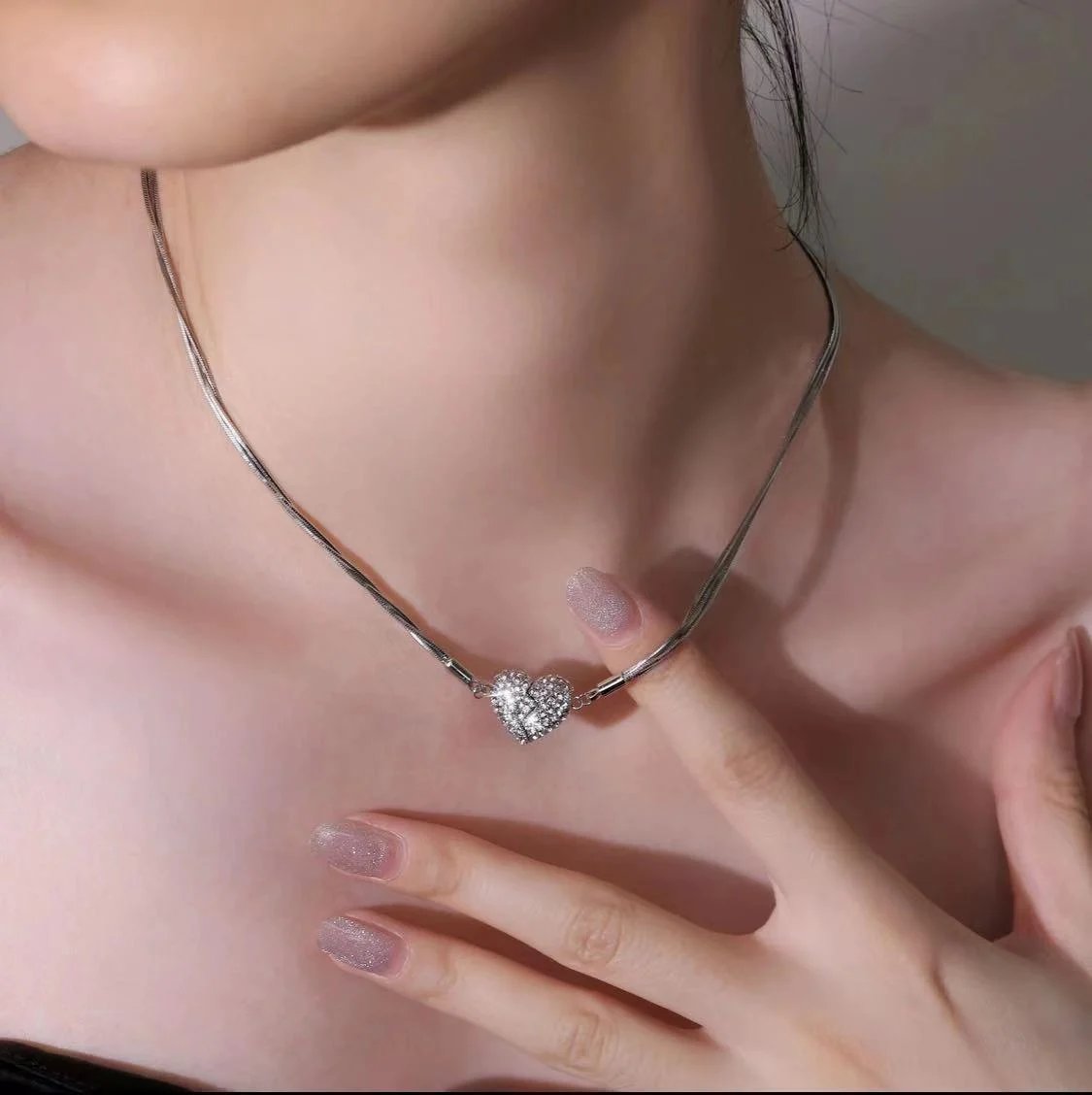 🔥Magnetic Love Patchwork Necklace-unitmotor™