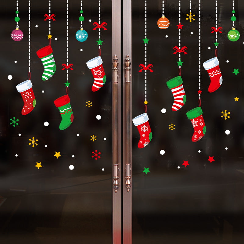unitmotor™-Christmas Stickers Decor Glue-free Electrostatic Stickers