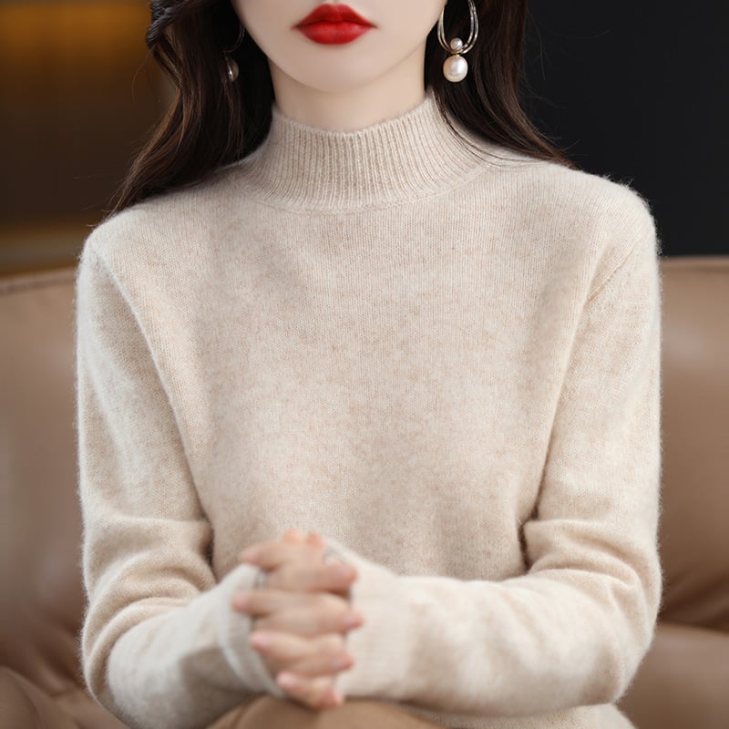 (New In)Women High Neck sweater-Your winter closet essentials-unitmotor™