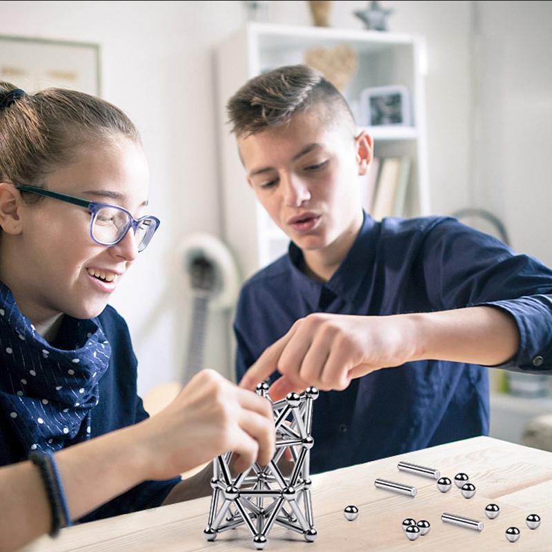Shop Now - 50% Off! 🔥DIY Magnetic Balls and Rod Set-unitmotor™