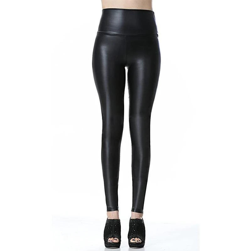 unitmotor™-S-shaped PU Leather Leggings