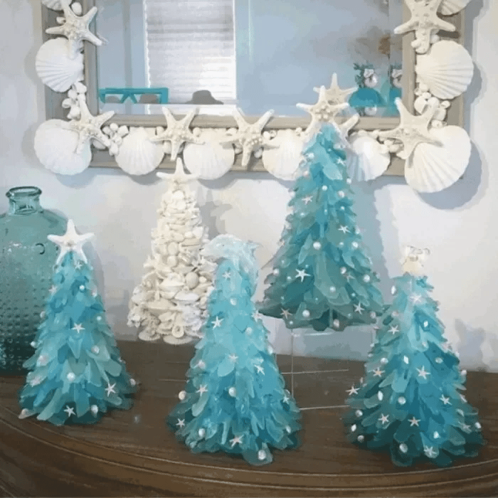 🔥Clearance Sale - 49% OFF 🎄2023 Sea Glass Christmas Tree-unitmotor™