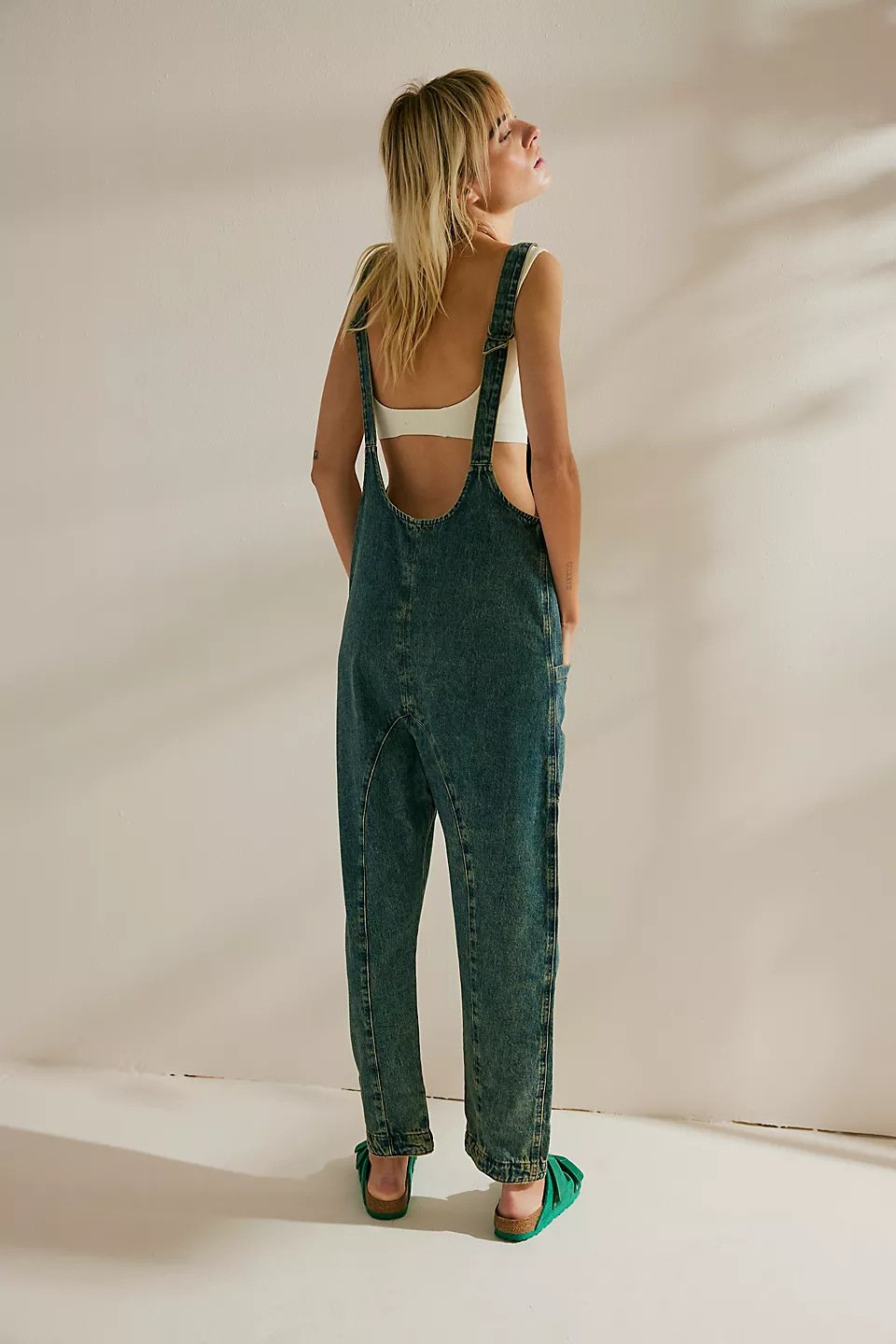 Last Day 50% OFF🔥Denim Jumpsuit With Pockets-unitmotor™