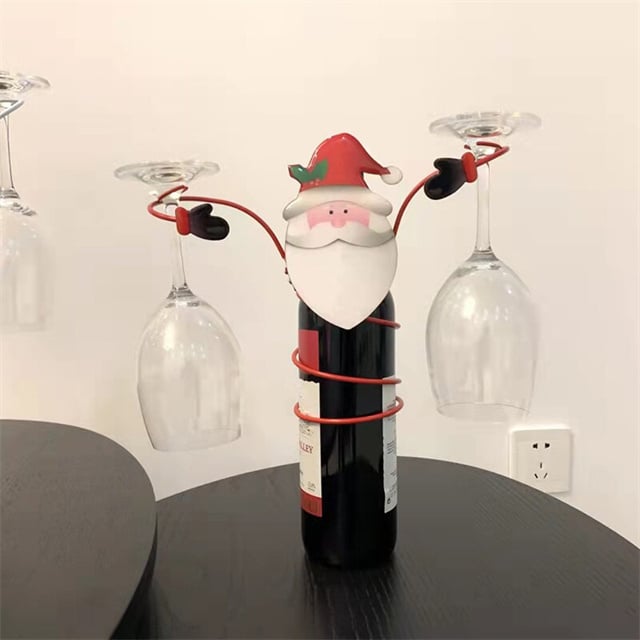 🎅Early Christmas Sale-49% OFF - Holiday Wine Bottle Glass Holders-unitmotor™