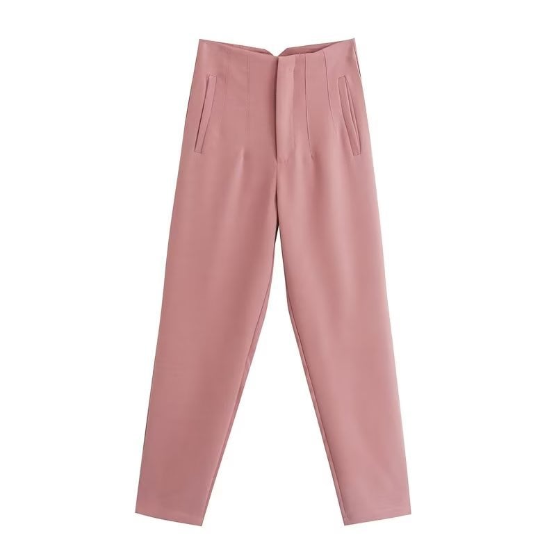 Tailored Pleat High Waist Pants-unitmotor™