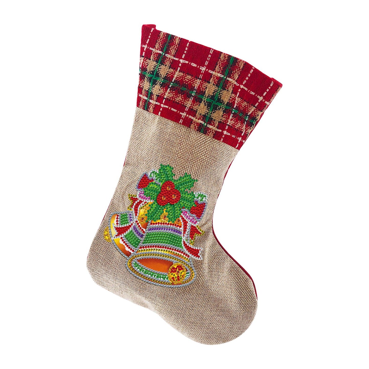 unitmotor™-(🎁🔥HOT SALE - 49% OFF) 5D Diamond Painting Xmas Rhinestone Sock Embroidery Mosaic Gift Bag