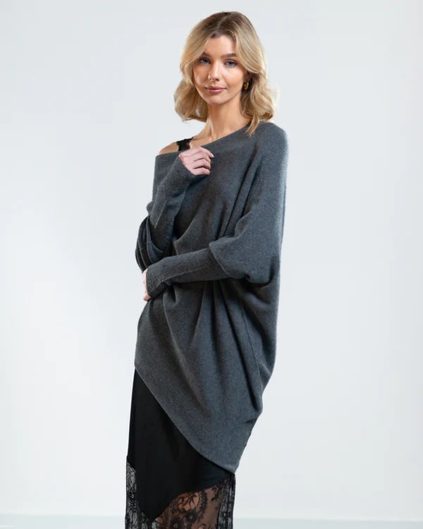 Asymmetric Draped Jumper (Buy 2 Free Shipping)-unitmotor™