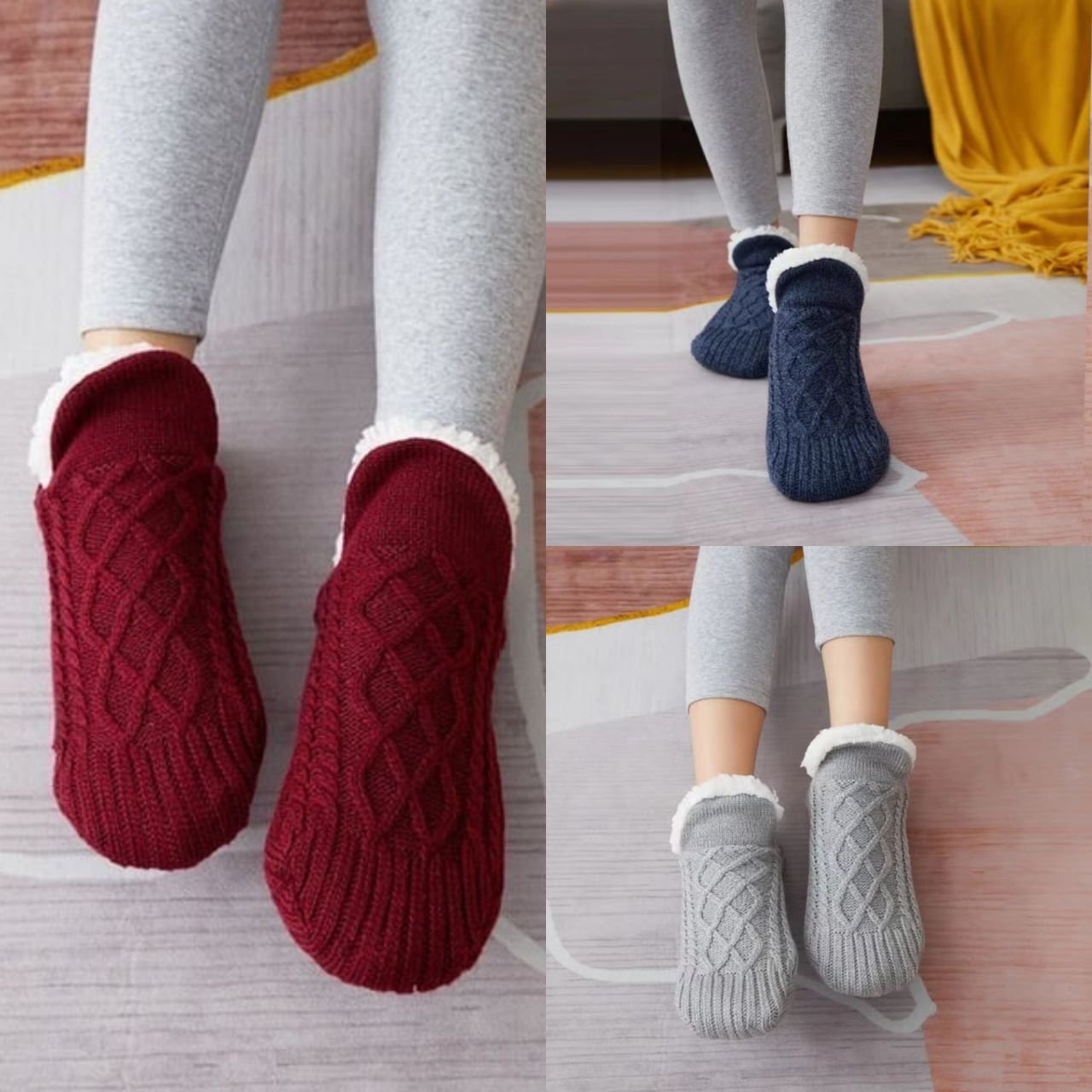 (🎅EARLY CHRISTMAS SALE-49% OFF) Indoor Non-slip Thermal Socks-unitmotor™