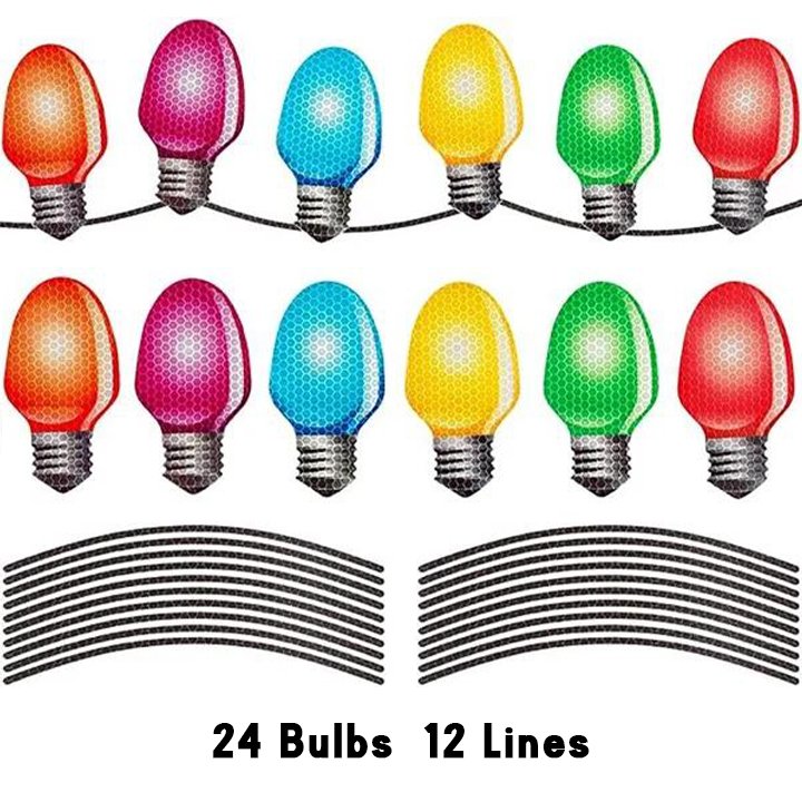 🎁Last Day 48% OFF - Magnet Reflective Light Bulb Decorations✨-unitmotor™