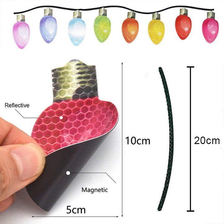 🎁Last Day 48% OFF - Magnet Reflective Light Bulb Decorations✨-unitmotor™