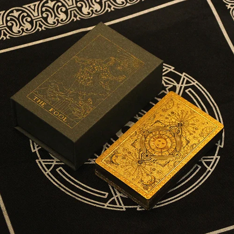 Explore the Mystical World of Tarot Gold Foil Tarot-unitmotor™