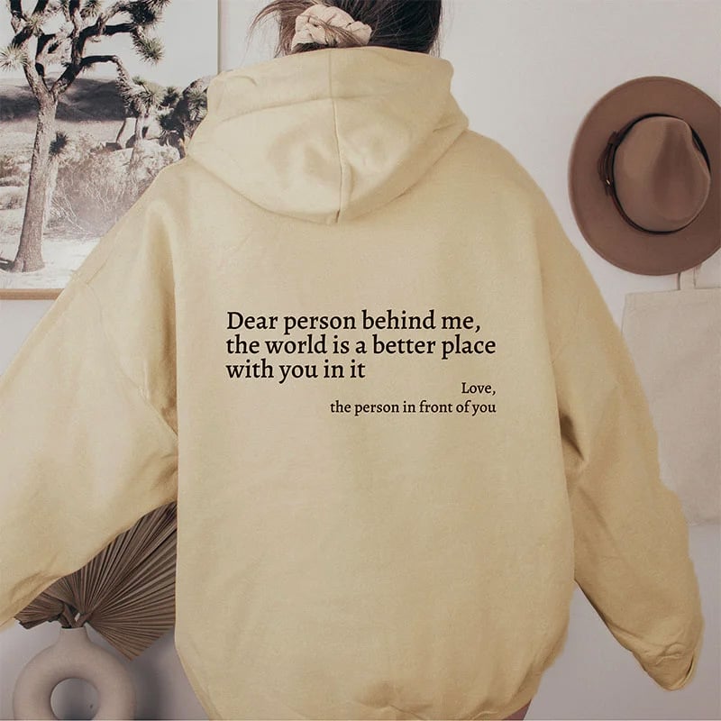 unitmotor™-'Dear Person Behind Me' Sweatshirt